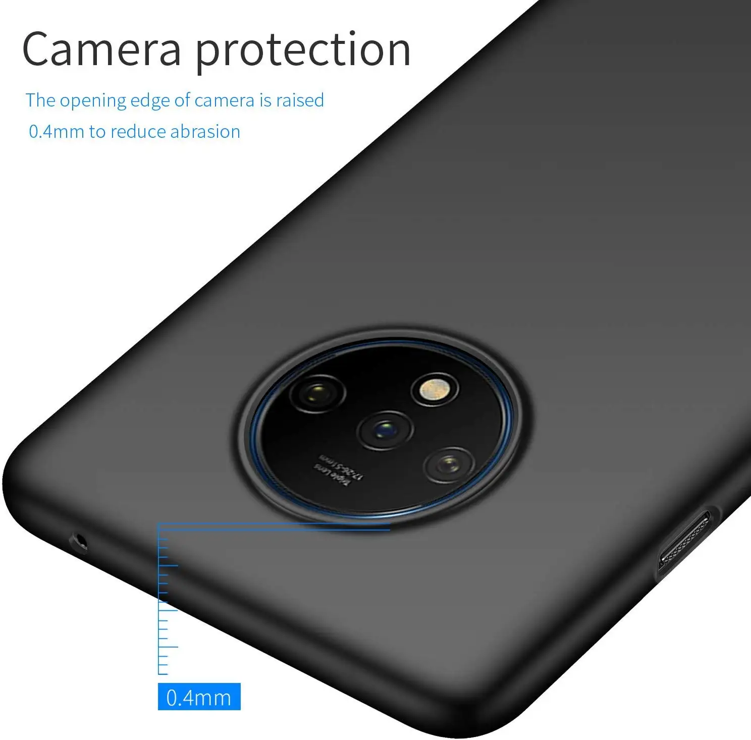 Oneplus 7T Case 6.55 inch Luxury Ultra Thin Hard Matte Plastic For One Plus 1+7T OnePlus7T Protective Back Cover | Мобильные