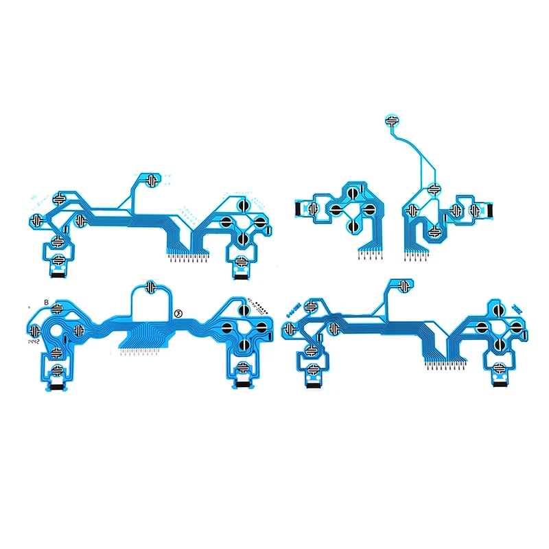 For PS4 DS4 PRO Slim Controller Conductive Film Blue JDS 050 040 030 010 Handle Cable Button | Электроника