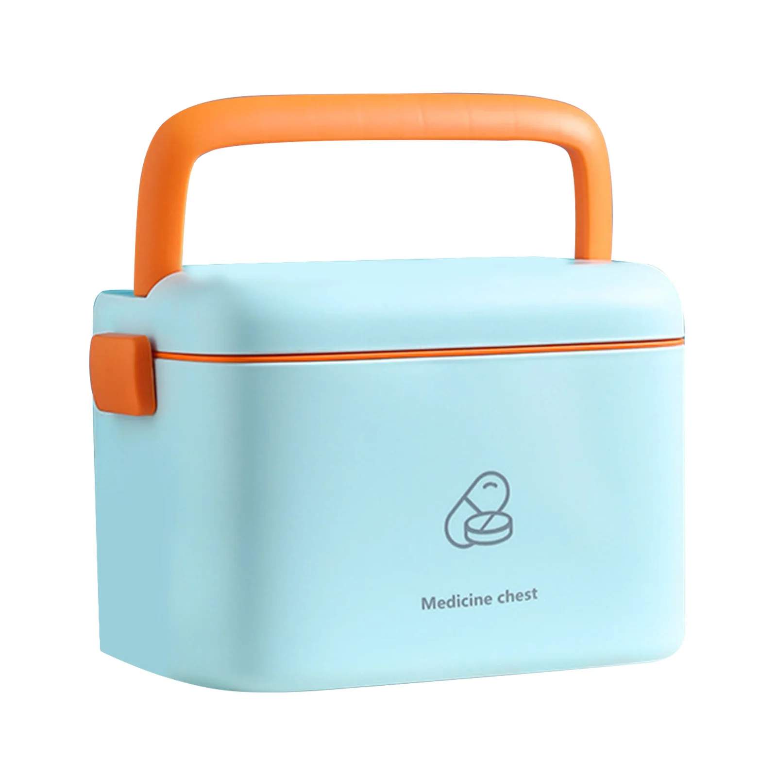 

Portable Home Care Medicine Box First Aid Box Multilayer Plastic Storage Box PI669