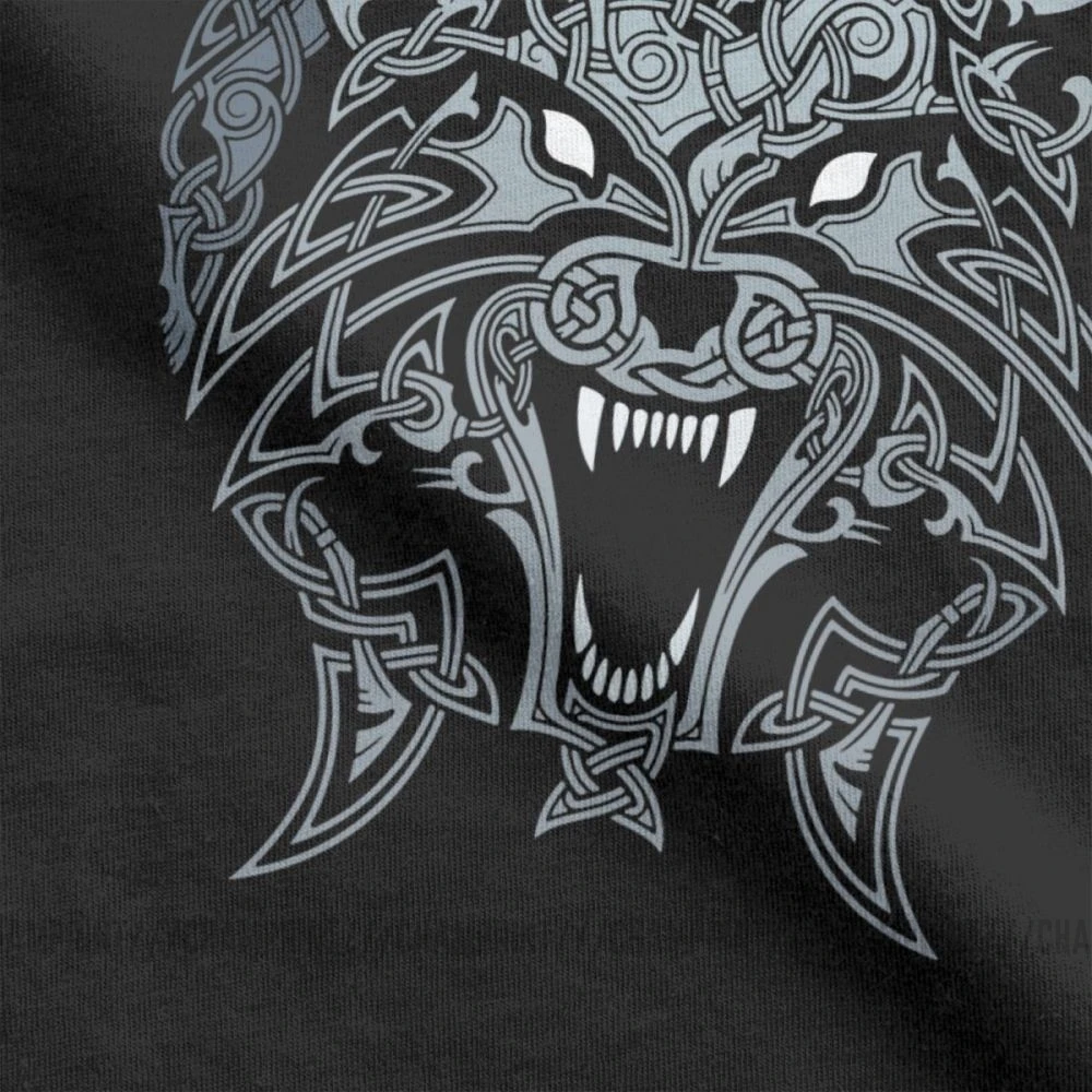 Мужская футболка волки Ragnarok с викингами Valhalla Odin Funky короткими рукавами топы