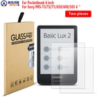 Закаленное стекло для Pocketbook 616624614622626, Защитная пленка для Sony buds T3 T2 T1, 6 дюймов, Защитная пленка для PB606 2020