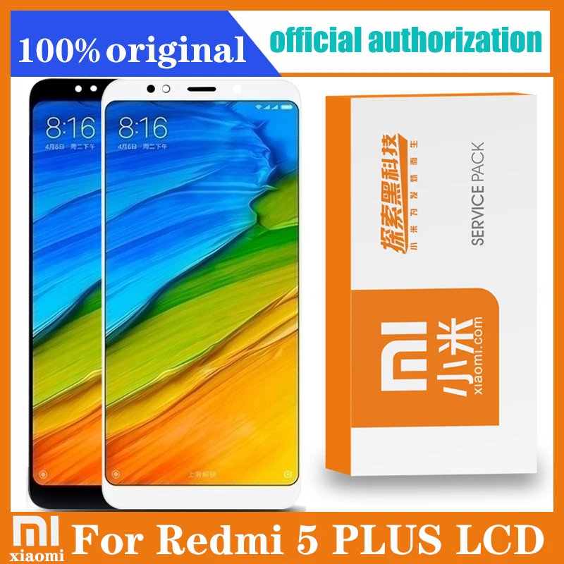 Оригинальный сменный ЖК дисплей 5 99 дюйма для XIAOMI REDMI PLUS дигитайзер сенсорного