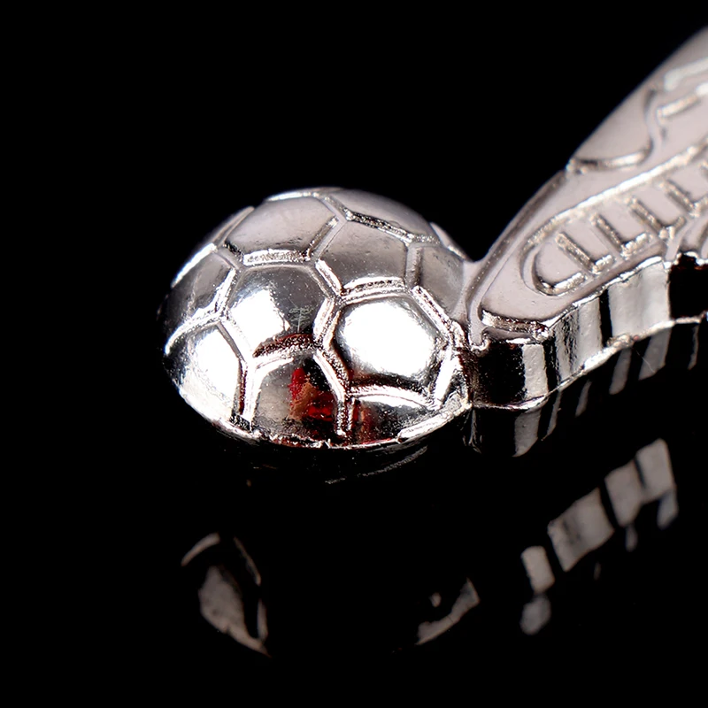 Новый 1 шт. креативный футбольный башмак кулон брелок серебряный цвет Брелоки |