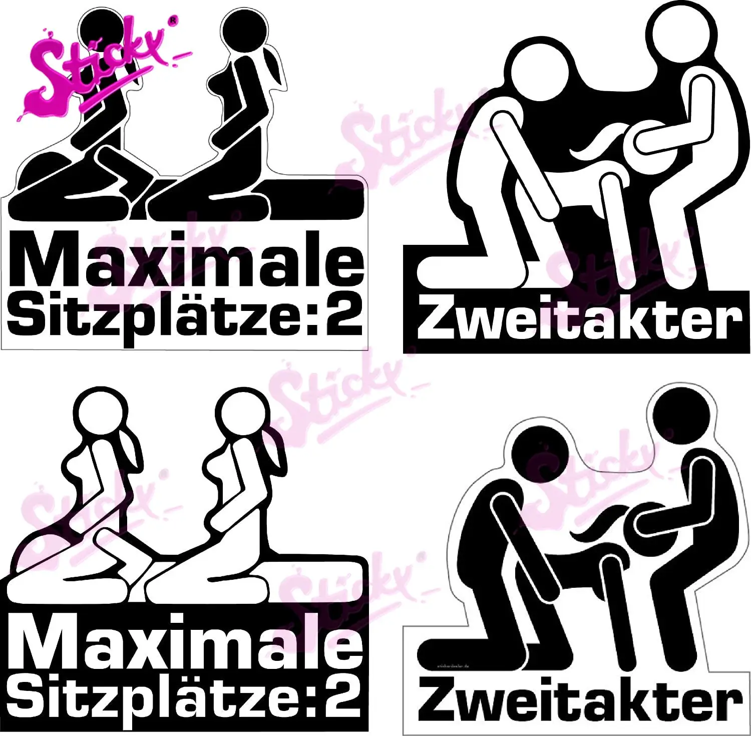 Липкие забавные автомобильные наклейки максимальное количество сидений и