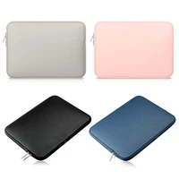faux leather laptop handbag notebook protection storage bag case for macbook