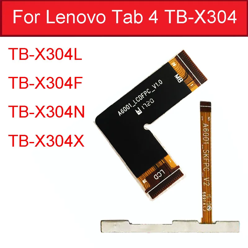 Гибкий кабель MianBoard для Lenovo Tab 4 TB X304L гибкий с ЖК экраном кнопками питания и гибким