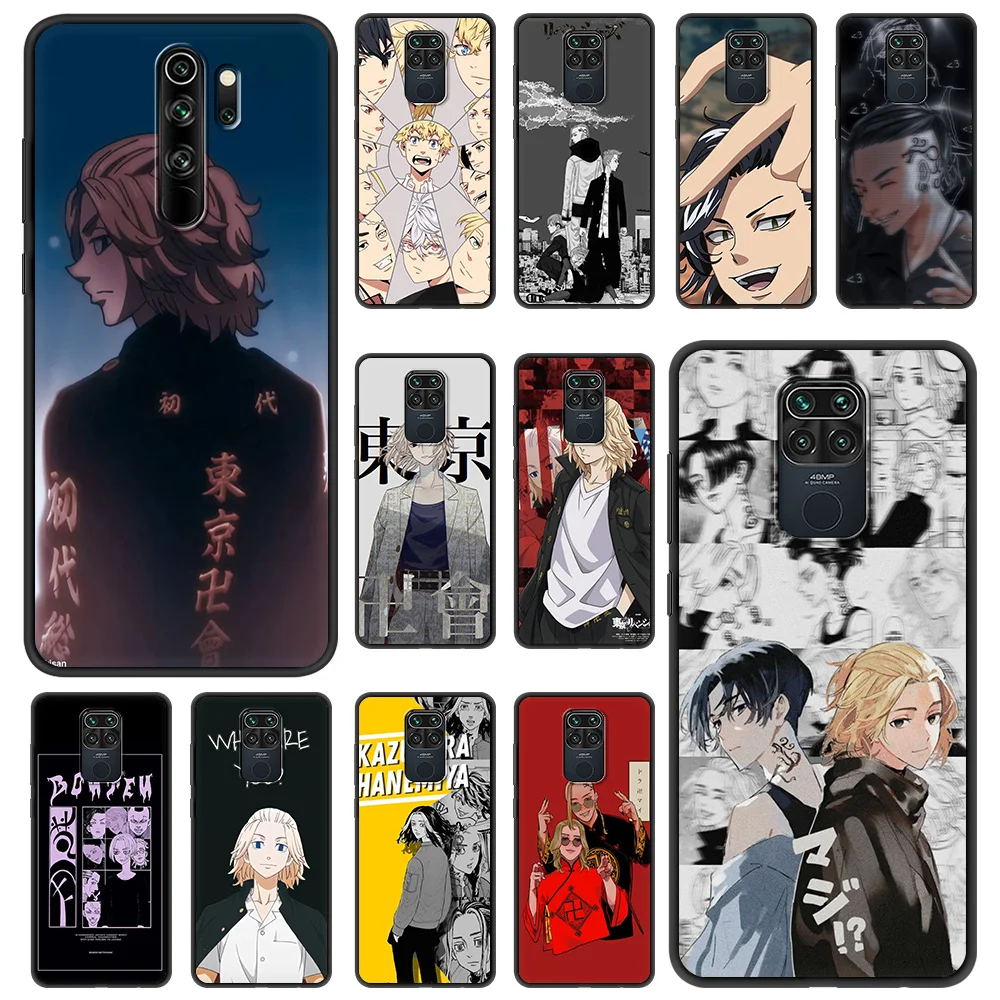 

Tokyo Revengers Shockproof Fundas Phone Case For Redmi Note 7 8 8T 9 8A 9 9A 9C Note 9S 10 Pro K40 Soft Silicon Cover Shell TPU