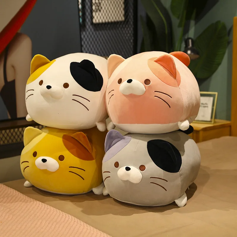 

Cute Japanese Dumpling Cat Plush Toy Doll Fat Fat House Cat Big Pillow Hug Doll Doll Children's Toy Birthday Gift