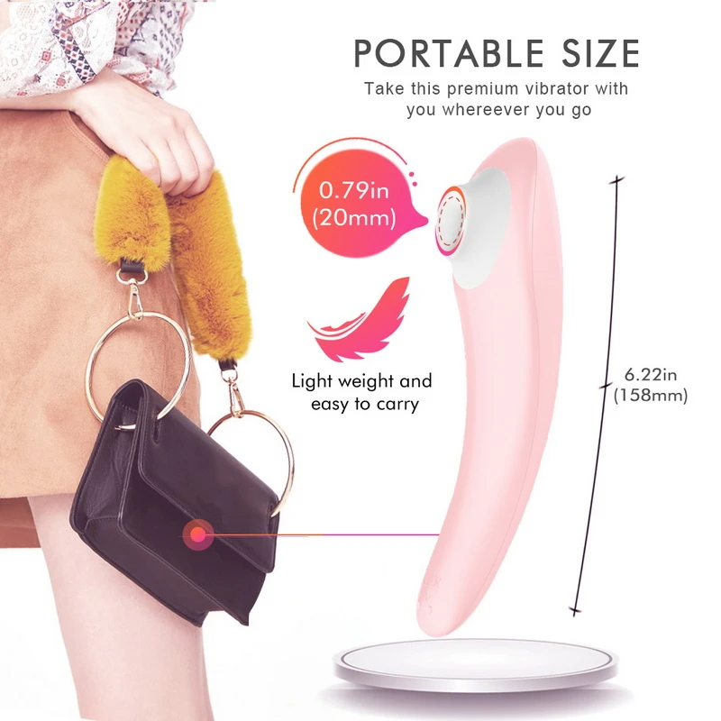 Оральный Вибратор на присосках вибратор для клитора 10 скоростей Стимулятор