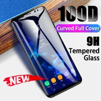 curved full cover tempered glass for samsung galaxy note 10 9 8 s8 s9 screen protector film for galaxy s20 s10 protective glas
