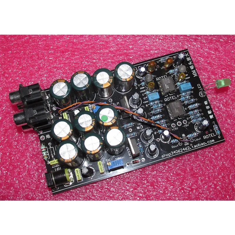 Mm Moving Magnetic Phono Amplifier Improved Version Lg50a, 40db +12db=52db Amplified Output.