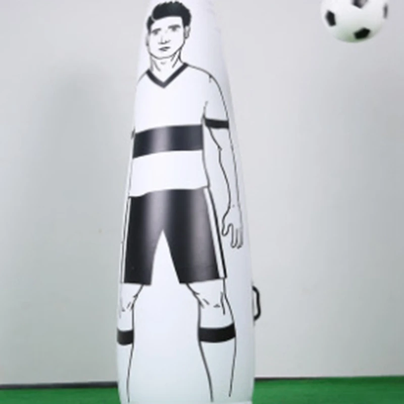 

Hot AD-Children's Inflatable Football Training Goalkeeper Tumbler Air Football Training Dummy Football Training Tool Inflatable