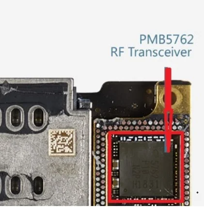 U_XCVR_K PMB5762 для iphone XS/XS Max/XR 5762 Промежуточная частота если микросхема | Мобильные