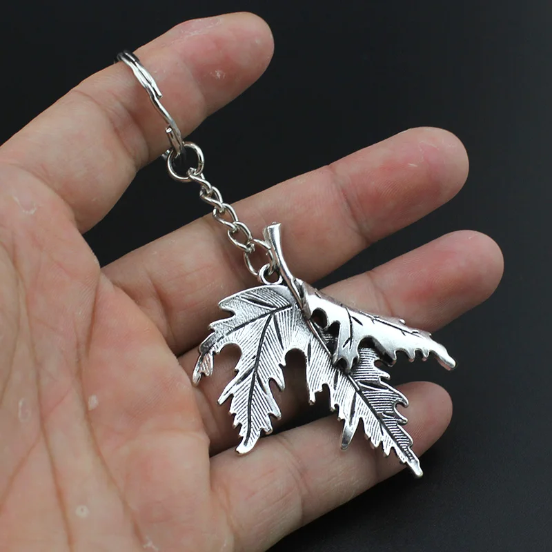 Hapiship 2018 женский/мужской модный винтажный брелок ручной работы с цветком розы