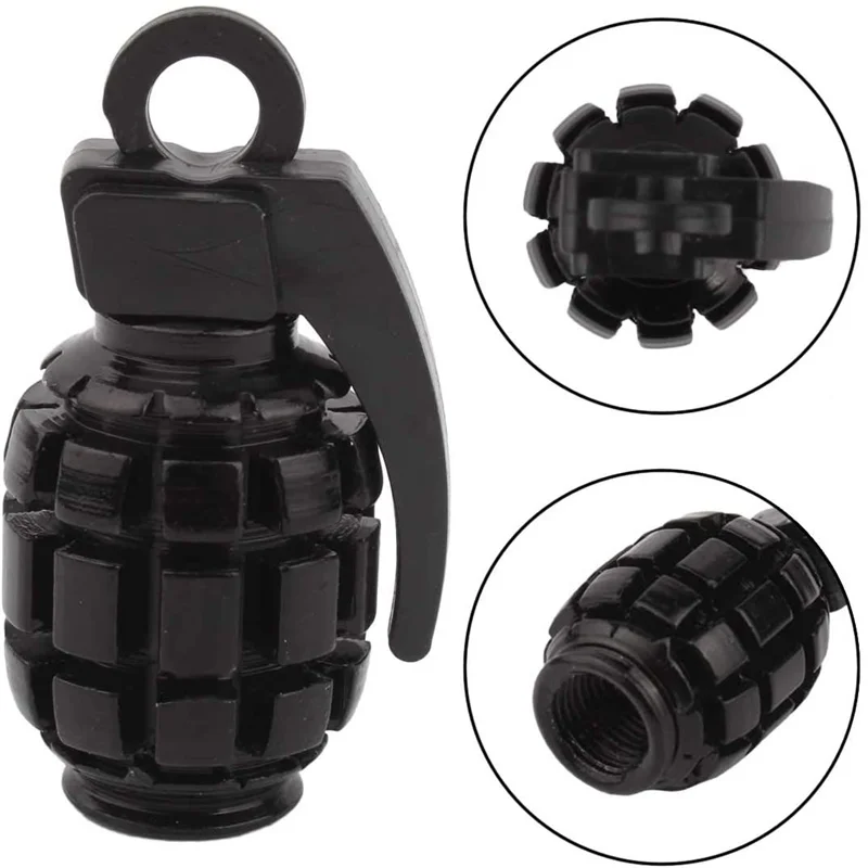 

Колпачок клапана колеса 4 шт./граната общего мотора колпачок клапана шины колпачок пылезащитного клапана автомобиля мотоцикла моделирован...