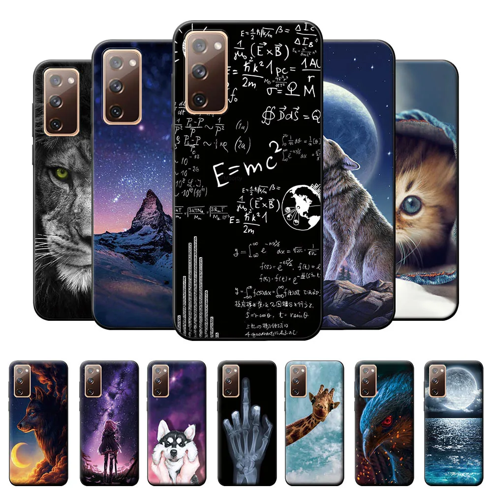 

Чехол для Galaxy S20 Lite, силиконовый чехол для Samsung S20 Lite, Мягкий защитный чехол из ТПУ для Samsung S20 Lite