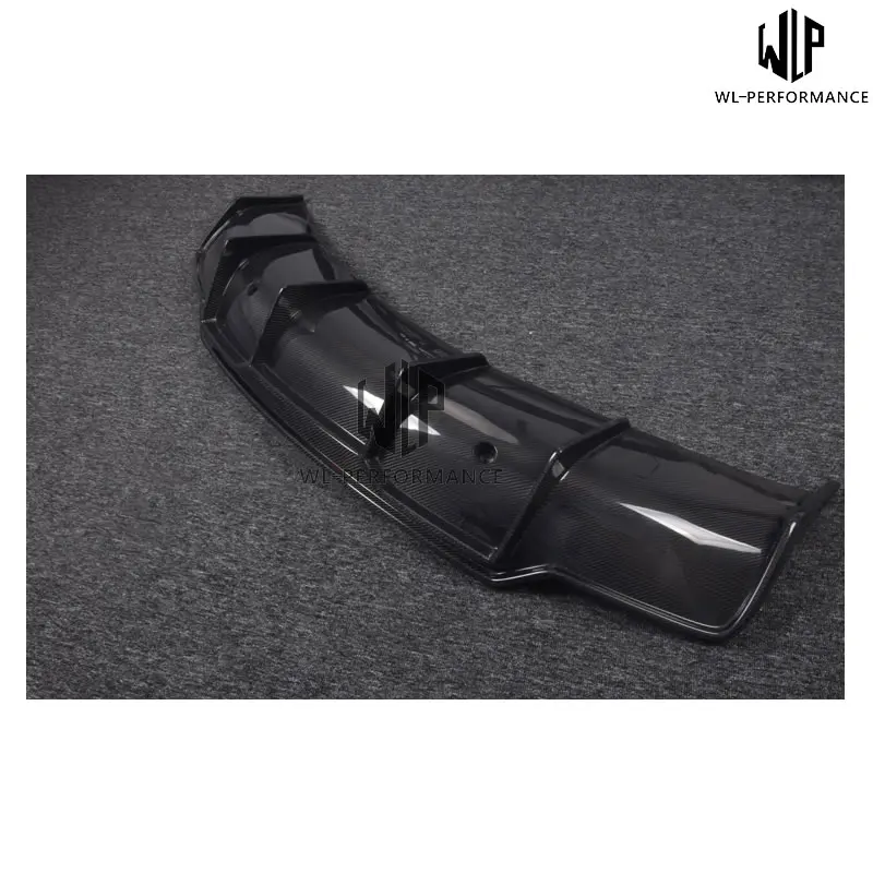 Модель 3 Высокое качество углеродное волокно передний разветвитель для губ