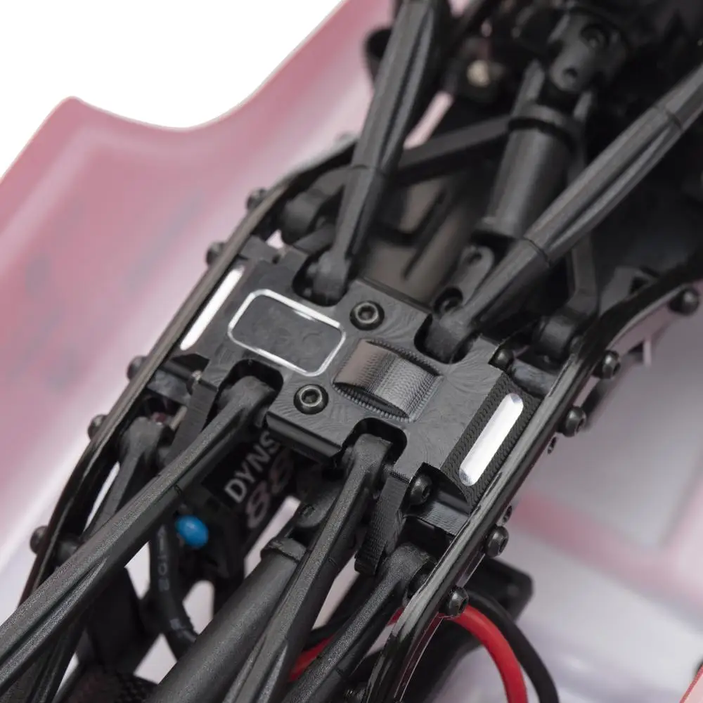 

Aluminum Alloy Box Chassis Mount Base Plate Holder Center Skid Plate For 1/24 Axial Scx24 90081 Rc Car Upgrade Accessories