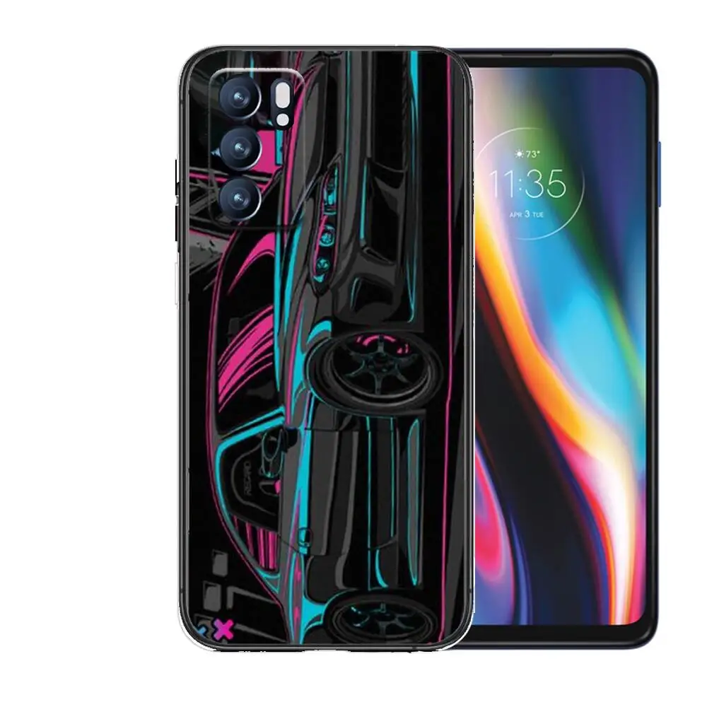 tokyo jdm drift sports carfor realme c3 case soft silicon back cover oppo realme c3 rmx2020 coque capa funda find x3 pro c21 8 p free global shipping