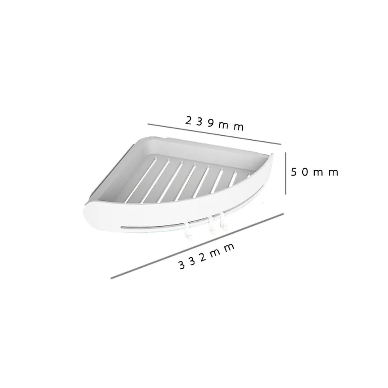 Набор аксессуаров для ванной комнаты пластиковая настенная коробка хранения