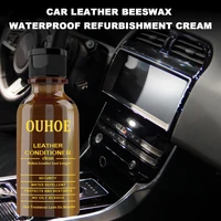 30100ml high concentrated car leather beeswax waterproof refurbishment leather sofa cream for car interiors maintenance tools