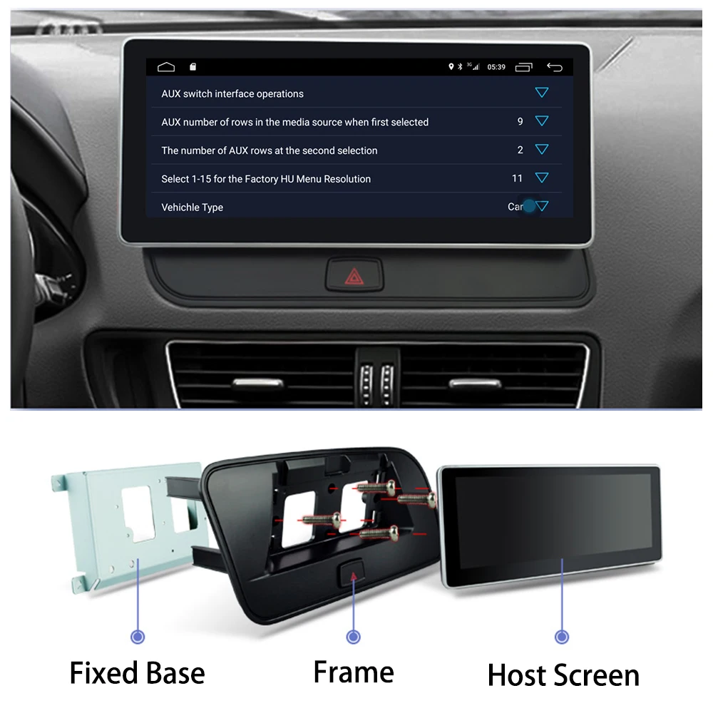 Автомобильный мультимедийный плеер стерео GPS DVD радио навигация Android монитор
