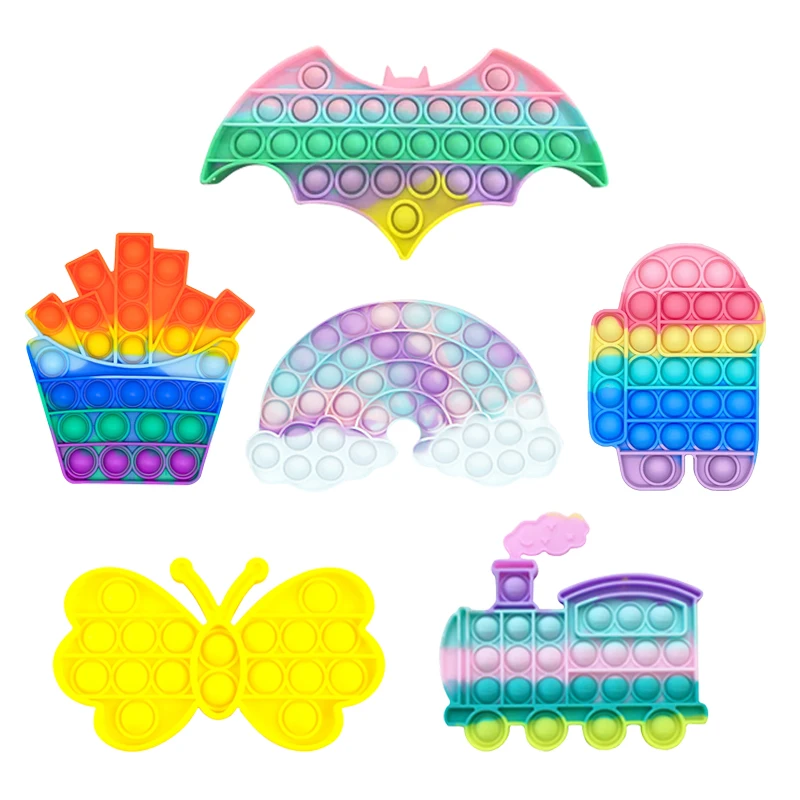 

Hot Push Bubble Fidget Toys Adult Stress Relief Toy Antistress Soft Squishy Anti-stress Gift Anti Stress Box Sensory Toy