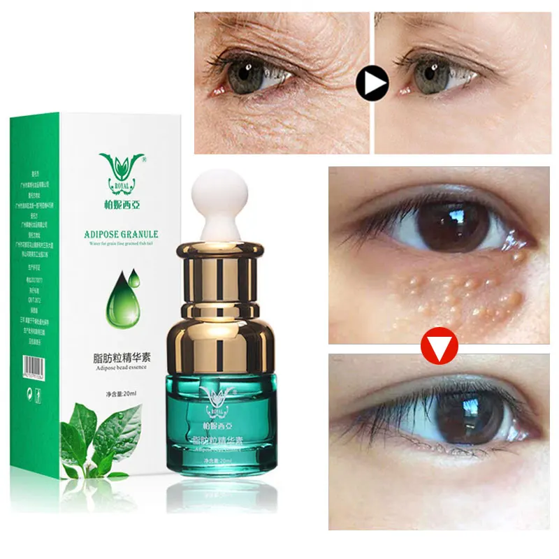 

Fat Particle Essence Eye Cream Anti-wrinkle Remove Dark Circles Anti-puffiness Anti-aging Hyaluronic Acid Water Eye Care 20ml