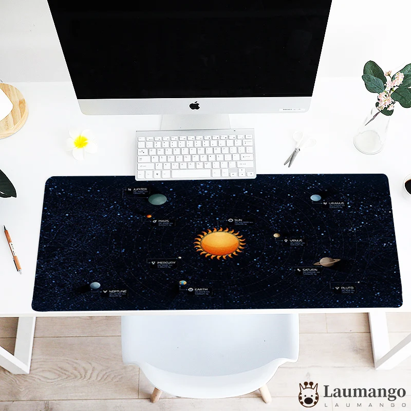 

Space Pattern Universe Design Extended large size Mousemat 30x60/70/80/90cm Mouse pad Gamer