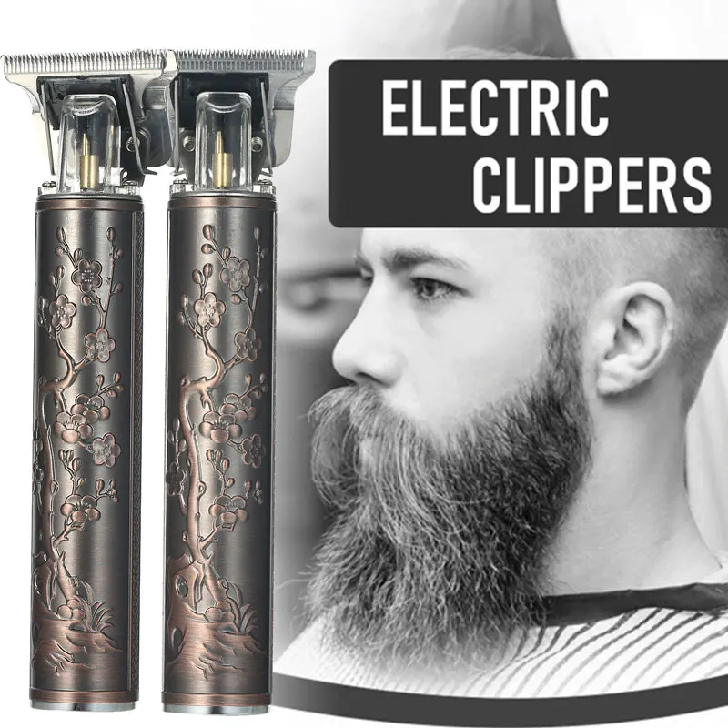 Usb Перезаряжаемые T модель электрическая машина для резки волос бакенбард