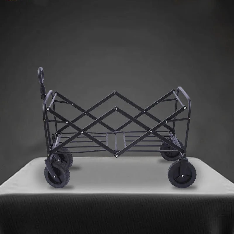 Уличная складная тележка для кемпинга портативная большой емкости 90 л