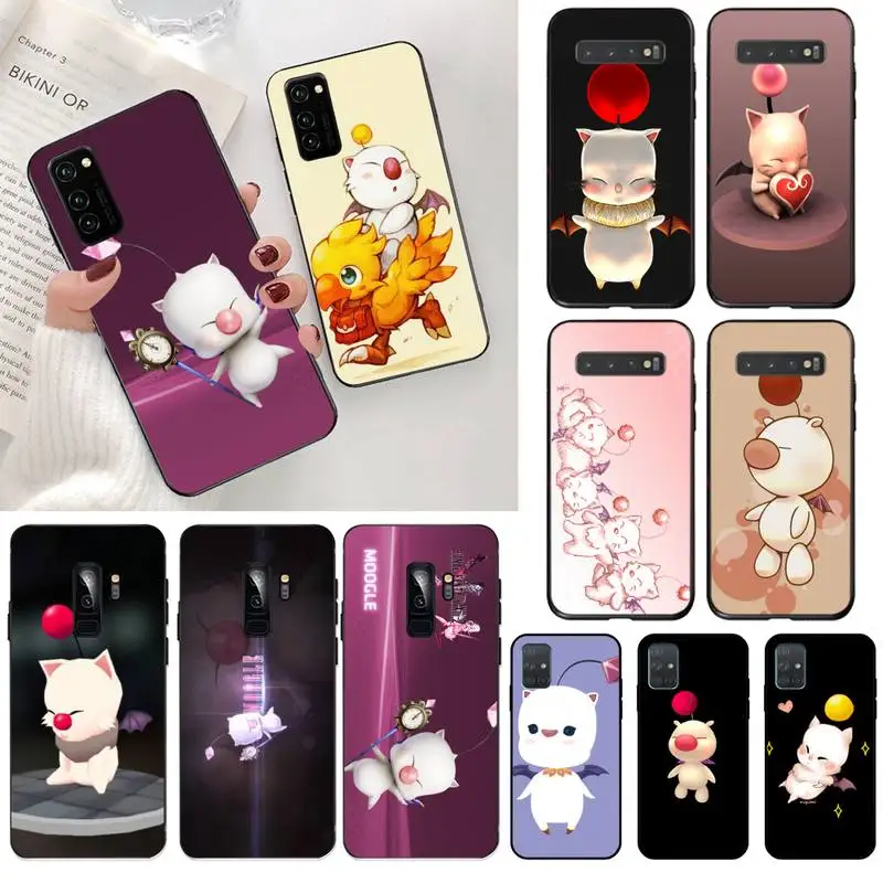 CUTEWANAN Final Fantasy Moogle Мягкий силиконовый чехол для телефона из ТПУ Samsung S20 plus Ultra S6 S7 edge