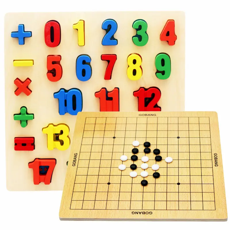 Бесплатная доставка детская деревянная игрушка Diad блоки с буквами шахматные