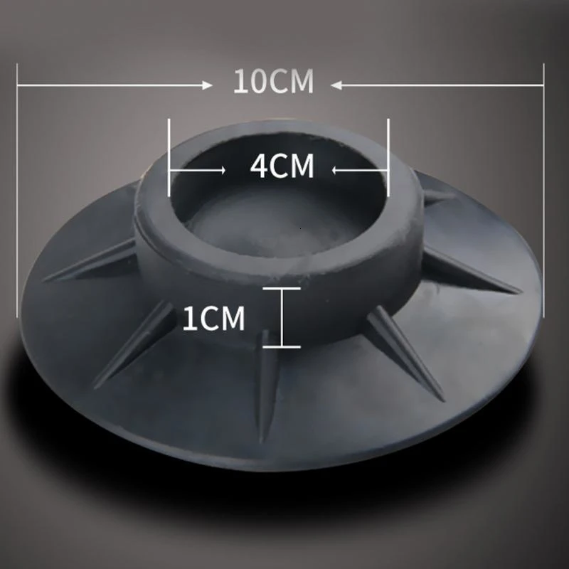 

4Pcs Washing Machine Feet Pads Anti Vibration Non Slip Elasticity Rubber Mat Refrigerator Floor Furniture Prote Shock Proof Pad
