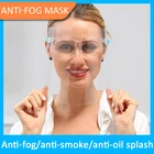 С защитным напылением от жирных следов и всплеск прозрачный щиток для лица Пылезащитная Маска Защитная маска вращающийся защитный лицевой экран Кухня Пособия по кулинарии аксессуары 1 комплект