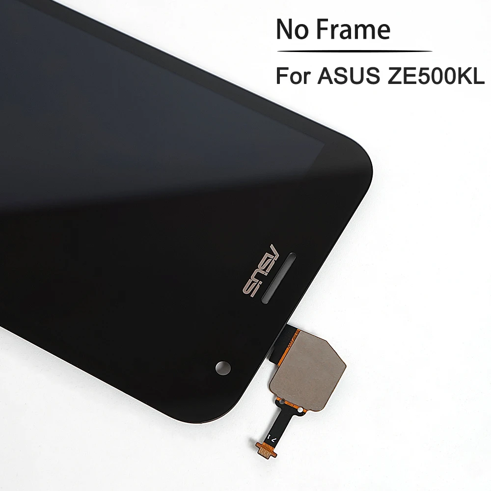 5," для ASUS Zenfone 2 Laser ZE500KL ЖК-дисплей сенсорный экран с рамкой дигитайзер для ASUS Zenfone 2 ZE500KL Z00ED lcd