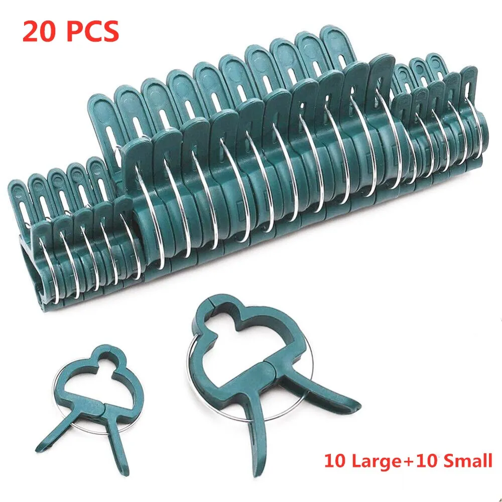 

Зажимы для растений, пластиковые, 20 шт.