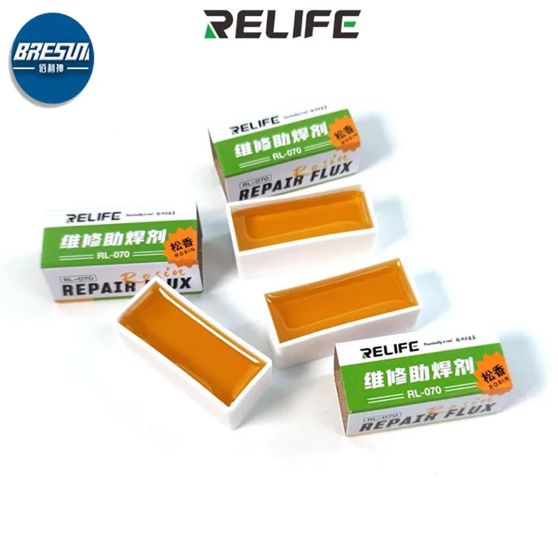 

RELIFE RL-070 High-purity Rosin Solder Paste For Welding Mobile Phone Auxiliary Electric Iron Soldering Oil Soldering Tin Tool