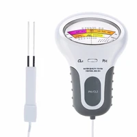 water quality tester portable digital 2 in 1 water quality ph and chlorine level cl2 tester meter for swimming pool spa water