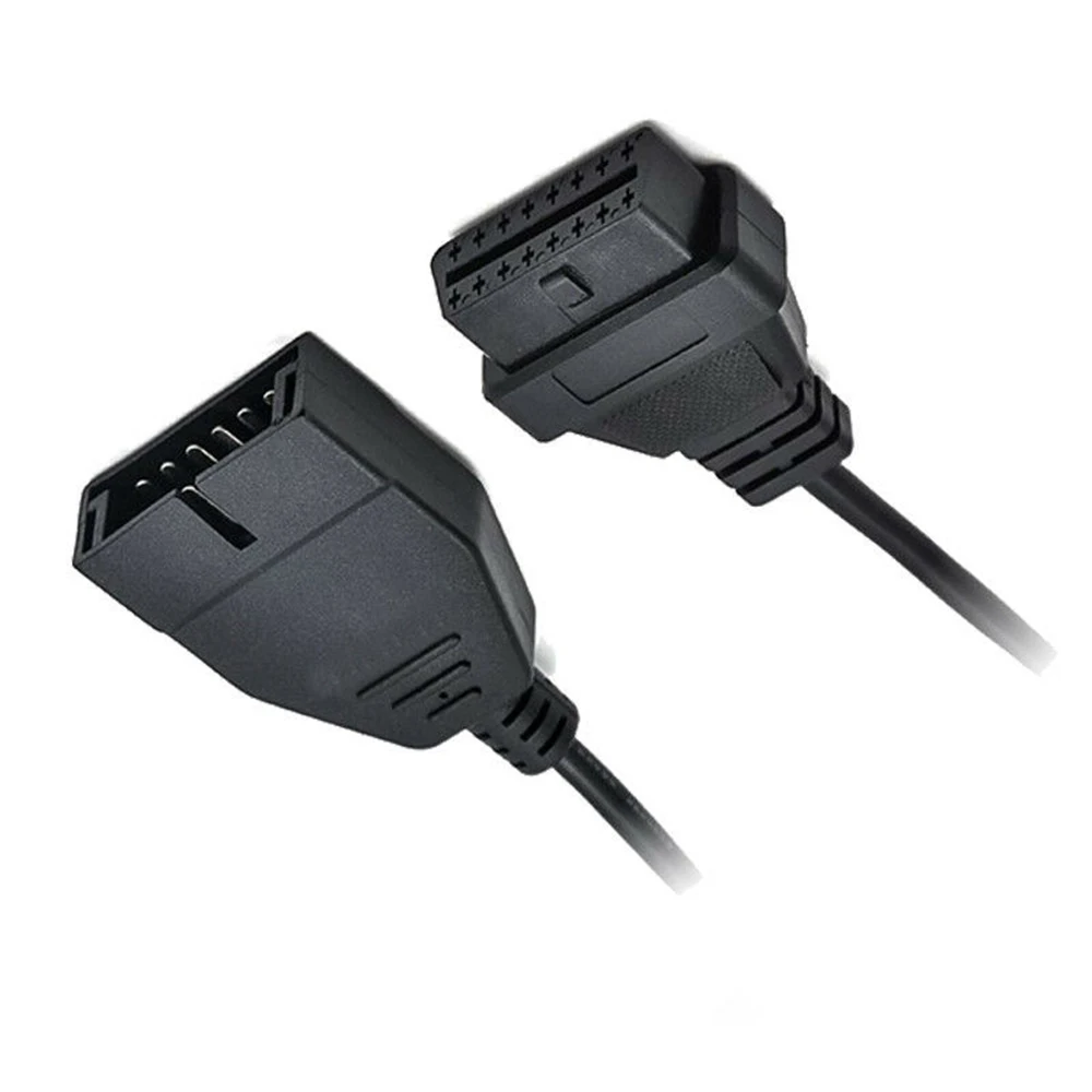 Черные автозапчасти 12 Pin OBD1 в 16 для gam OBD2 адаптер-кабель диагностического сканера |
