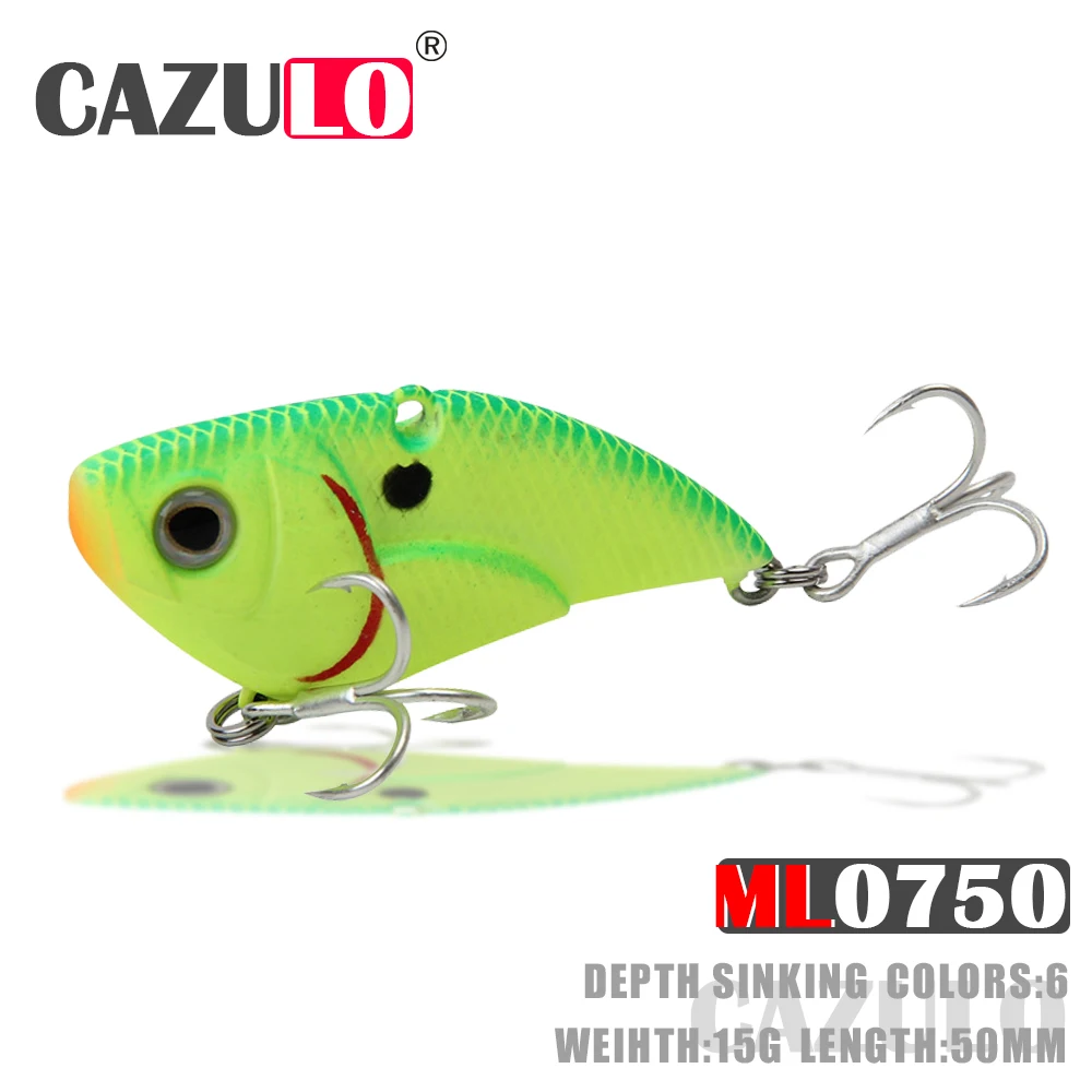 

Vibration Fishing Accessories Lure Sinking Isca Artificial Weights 15g 5cm Bait Wobblers Pesca Tackle For Carp Fish Goods Leurre