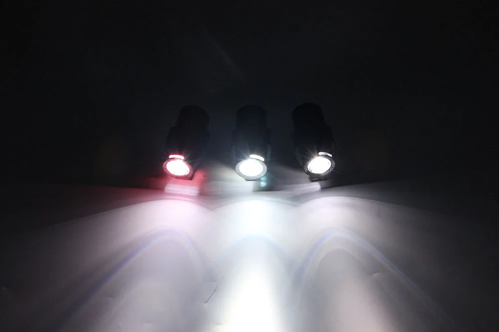 Велосипедная рулевая колонка светильник Водонепроницаемый велосипедная лампа