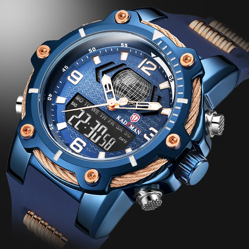 2020 спортивные мужские часы Топ бренд Роскошные военные кварцевые