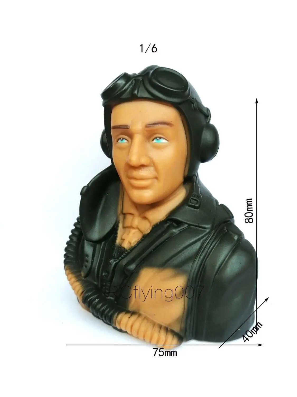 Модель самолета Пилот 1/6 Второй мировой войны немецкие пилоты простой цвет