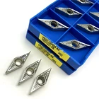 VBGT160404 AK H01 VBGT 160404 оригинальная Алюминиевая Вставка токарный инструмент для наружной обточки Алюминиевый Токарный Инструмент твердосплавная вставка режущий инструмент с ЧПУ