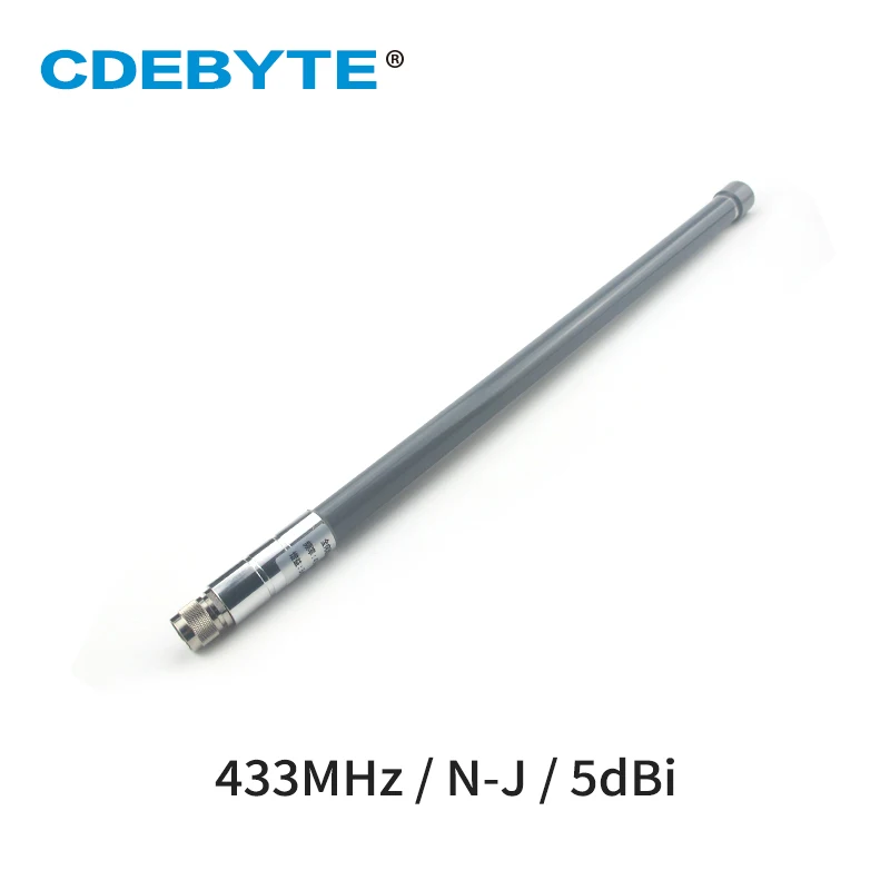 

433MHz Wifi Antenna Omni Fiberglass N-J Connector 5dBi Waterproof Antenne for Huawei ZTE 4G LTE Router Modem Aerial TX433-BLG-48