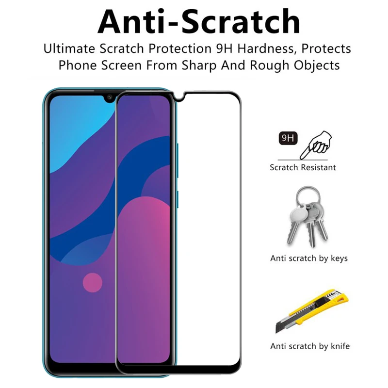 4 в 1 Honor 9A 9S 9C стекло + Камера закаленное хонор play 9 a хуавей Экран протектор на honor 9a