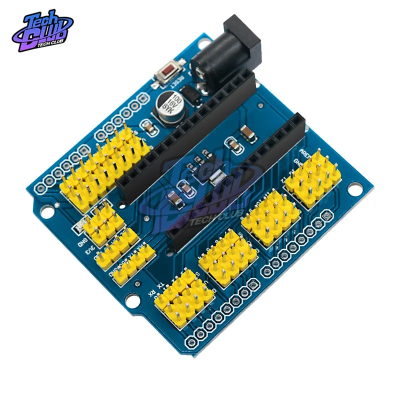 3 В NANO I/O IO датчик расширения Shield модуль для Arduino R3 Nano V3.0 0 совместимая плата