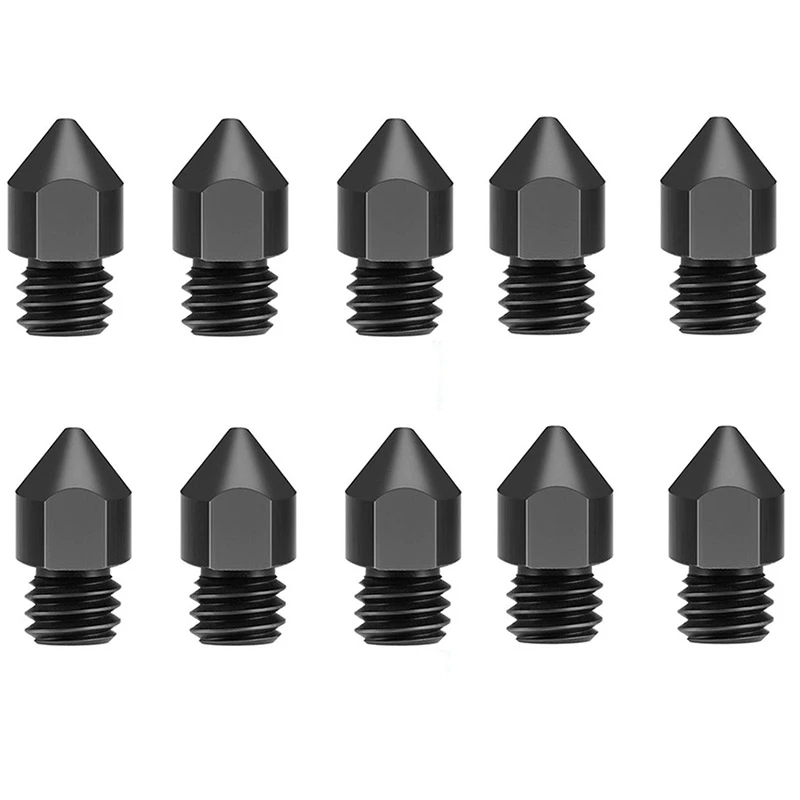 

Сопло MK8 для 3D-принтера, 1,75 мм, 0,4 мм, 10 шт./лот