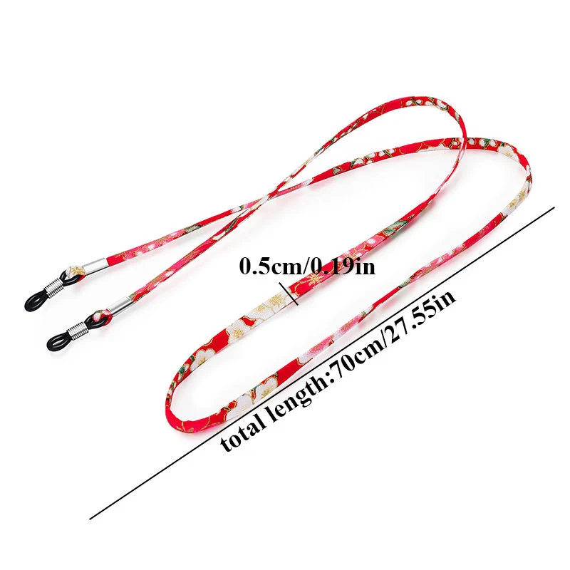 

Colorful Glasses Rope Ethnic Style Anti-lost Fabric Glasses Chain Multicolor Fashion Glasses Lanyard Cloth Durable Accessories